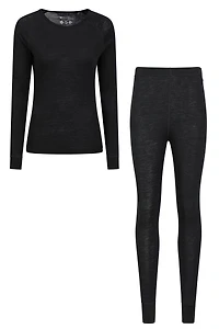 Merino Womens Top & Pants Set