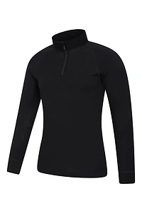 Merino II Mens Zip Neck Base Layer Top