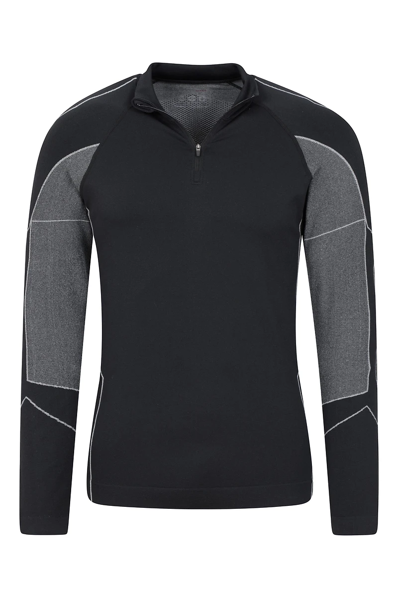 Quiver II Mens Seamless Base Layer Top