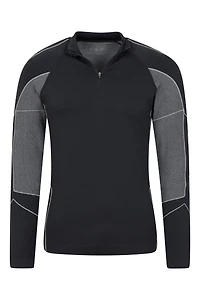 Quiver II Mens Seamless Base Layer Top