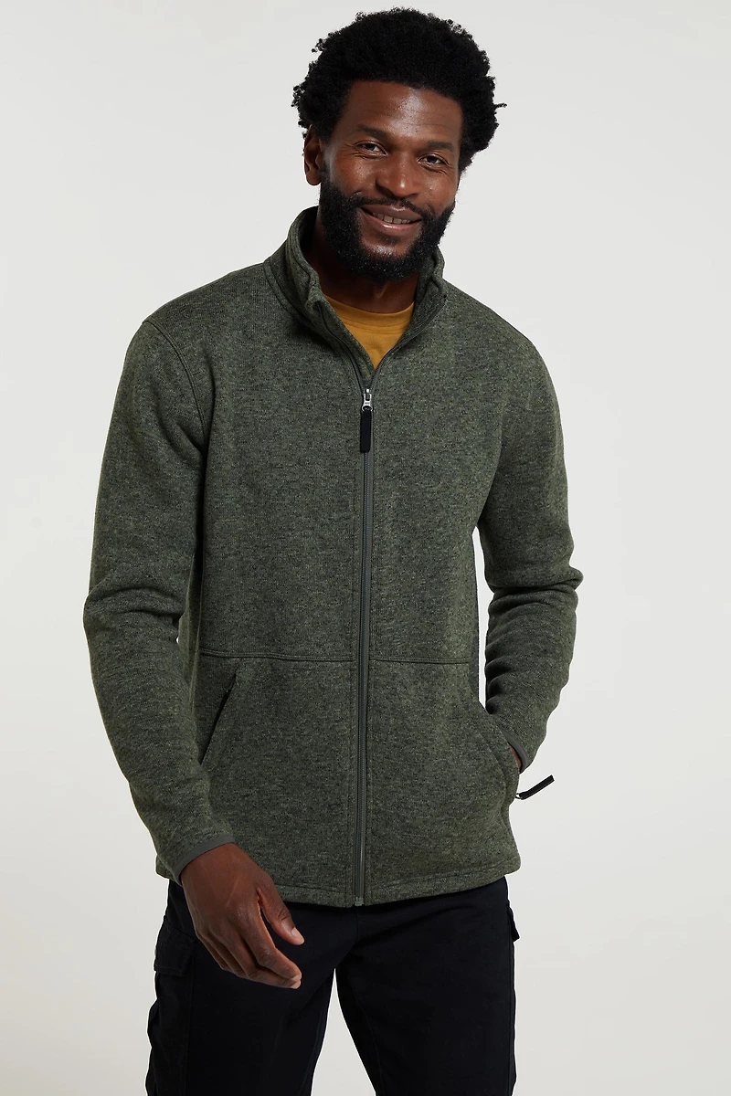 Idris III Mens Full-Zip Fleece