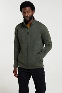 Idris III Mens Full-Zip Fleece