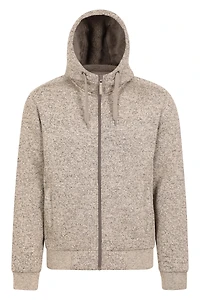 Nevis II Mens Fur Lined Hoodie