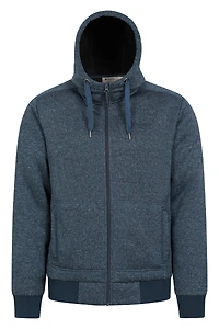Nevis II Mens Fur Lined Hoodie