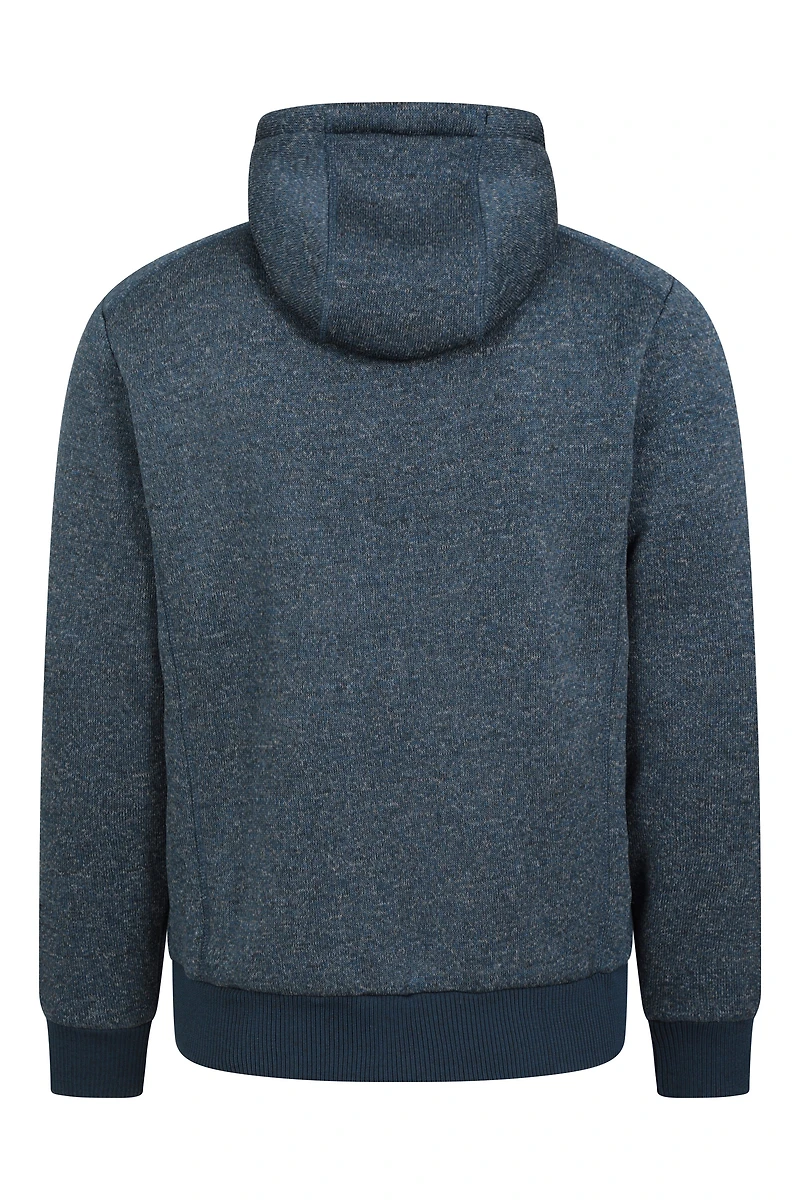 Nevis II Mens Fur Lined Hoodie