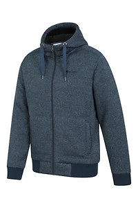 Nevis II Mens Fur Lined Hoodie