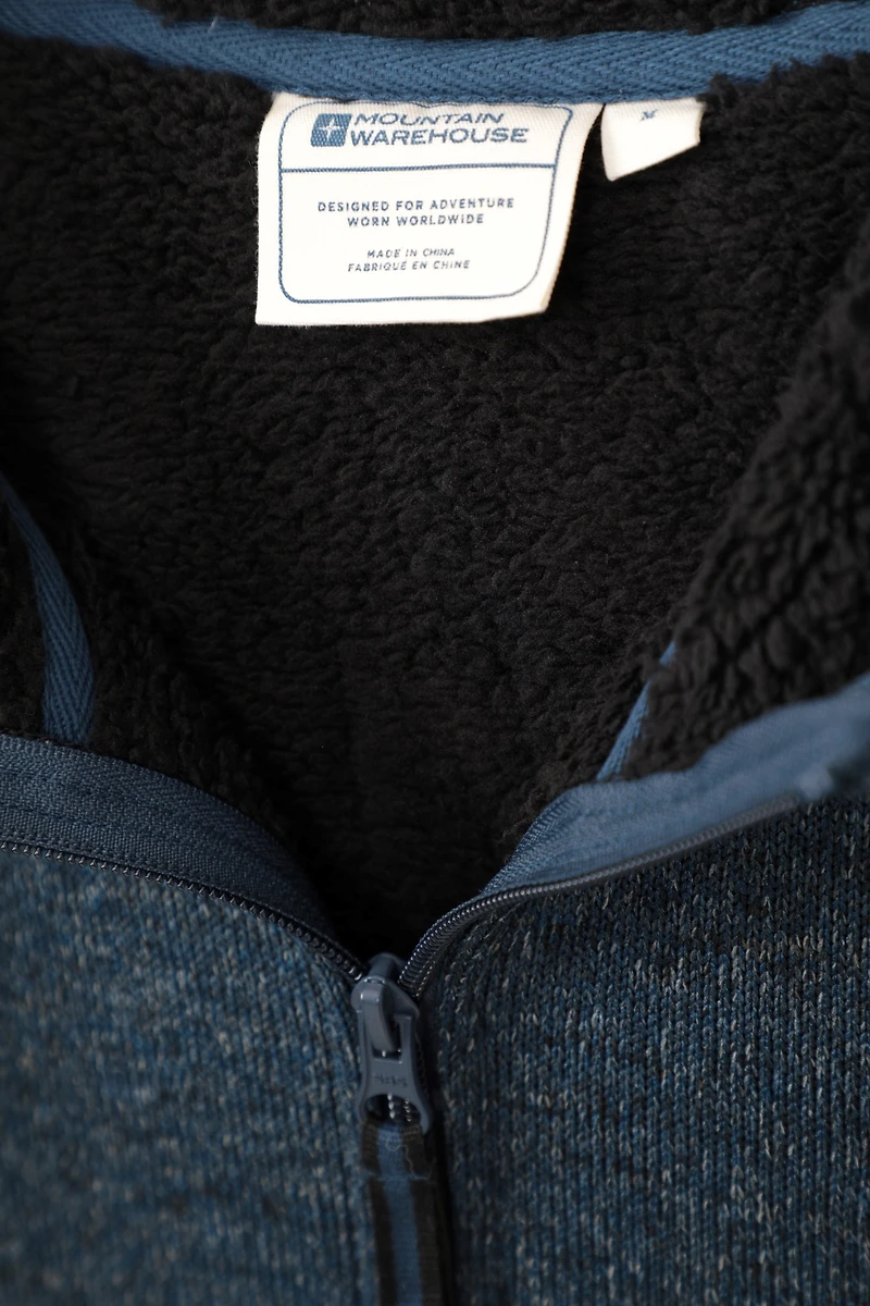 Nevis II Mens Fur Lined Hoodie