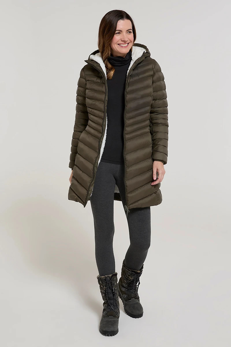 Florence Womens Fur Lined Insulated Jacket