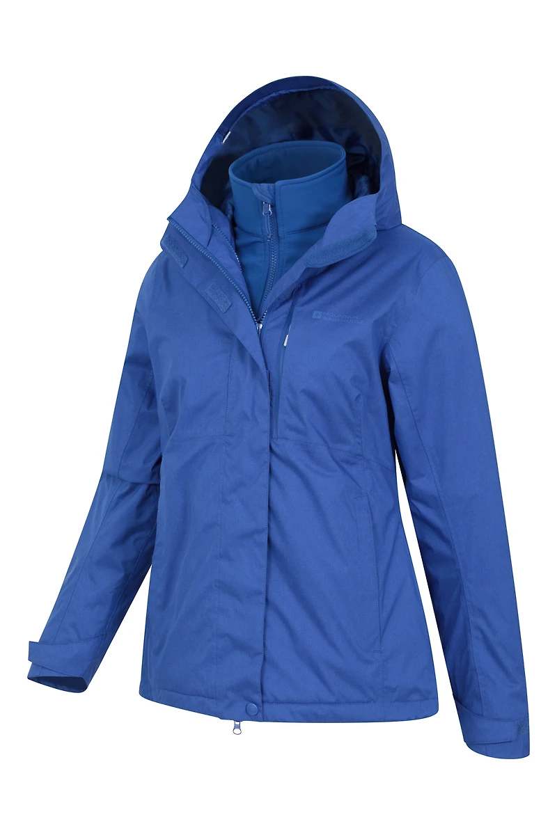 Whirlwind Womens 3 1 Waterproof Jacket