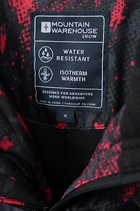 Mens Printed Ski Jacket and Pants Set