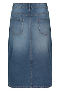 Ash Womens A-Line Denim Skirt