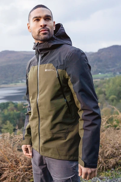 Roam 3 Layer Mens Waterproof Jacket