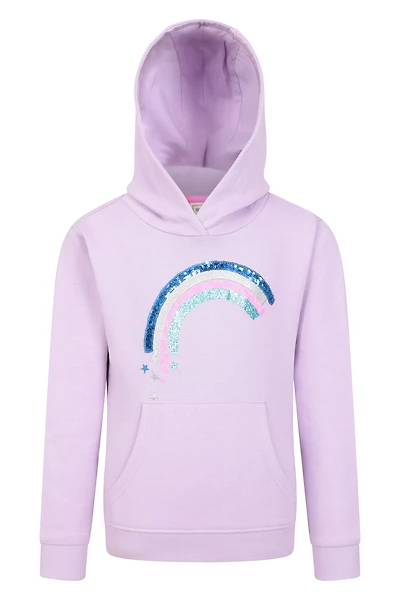 Sequin Rainbow Kids Hoodie