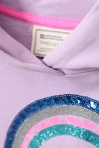 Sequin Rainbow Kids Hoodie