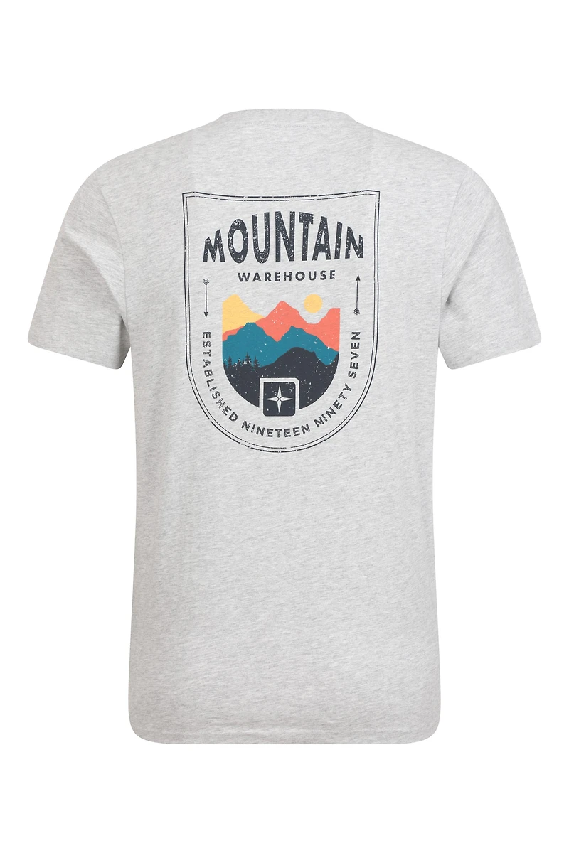 Crest Mountain Mens T-Shirt