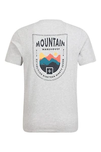 Crest Mountain Mens T-Shirt