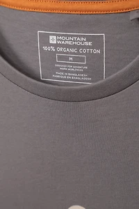 Camping Sketch Mens T-Shirt