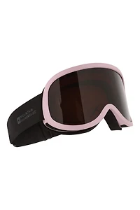 Unisex White Ski Goggles