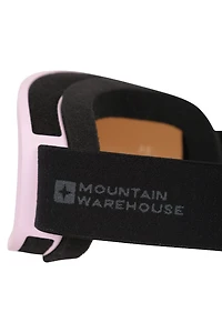 Unisex White Ski Goggles