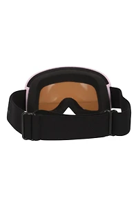 Unisex White Ski Goggles
