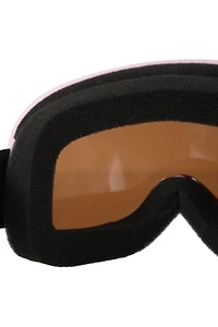 Unisex White Ski Goggles