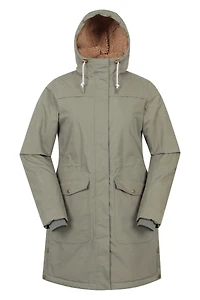 Acorn Womens Sherpa Lined Insulated Waterproof Parka