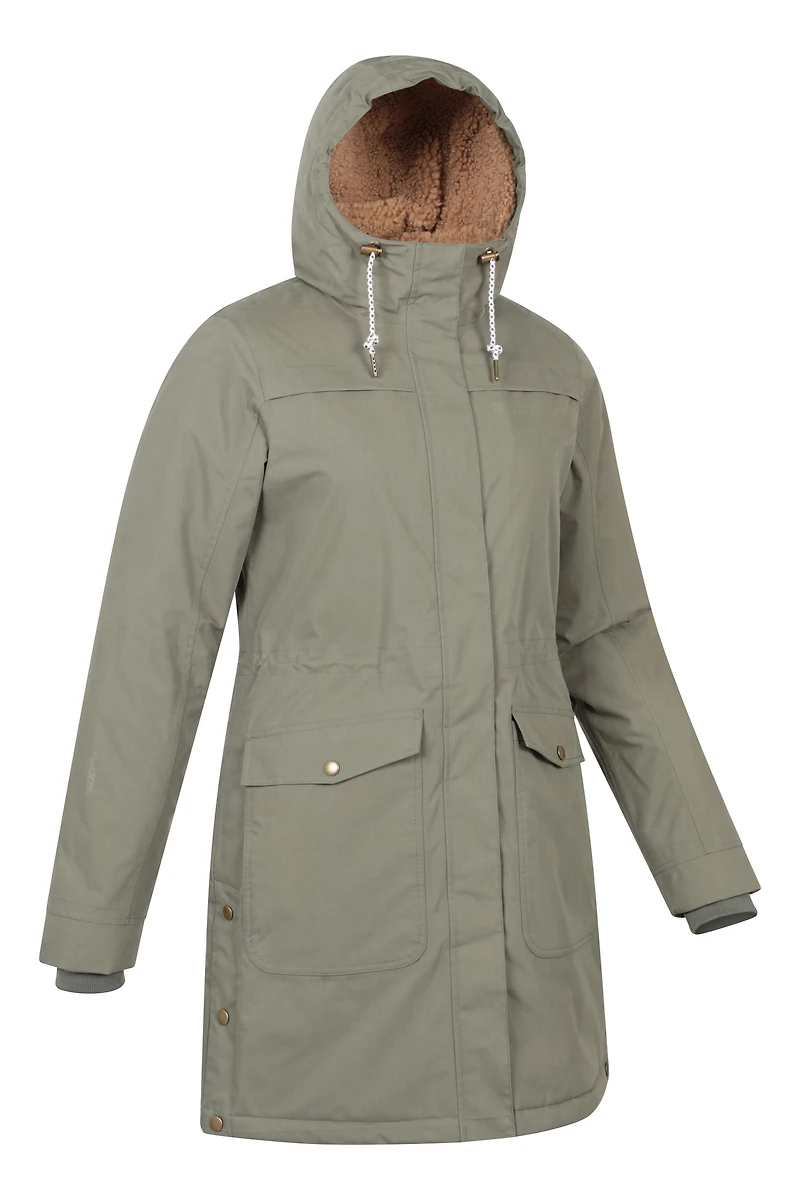 Acorn Womens Sherpa Lined Insulated Waterproof Parka