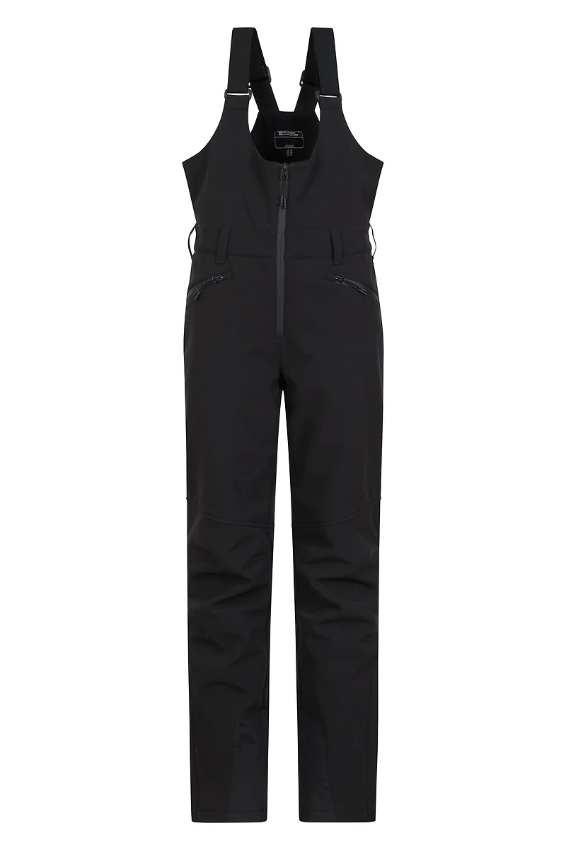 Bib Front Womens Thermal Lined Ski Pants