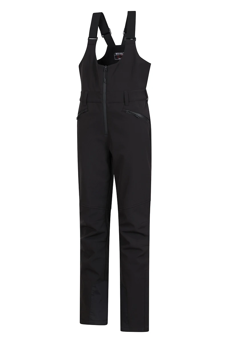 Bib Front Womens Thermal Lined Ski Pants