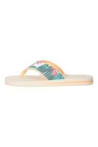 Vacation Printed Womens Flip-Flops