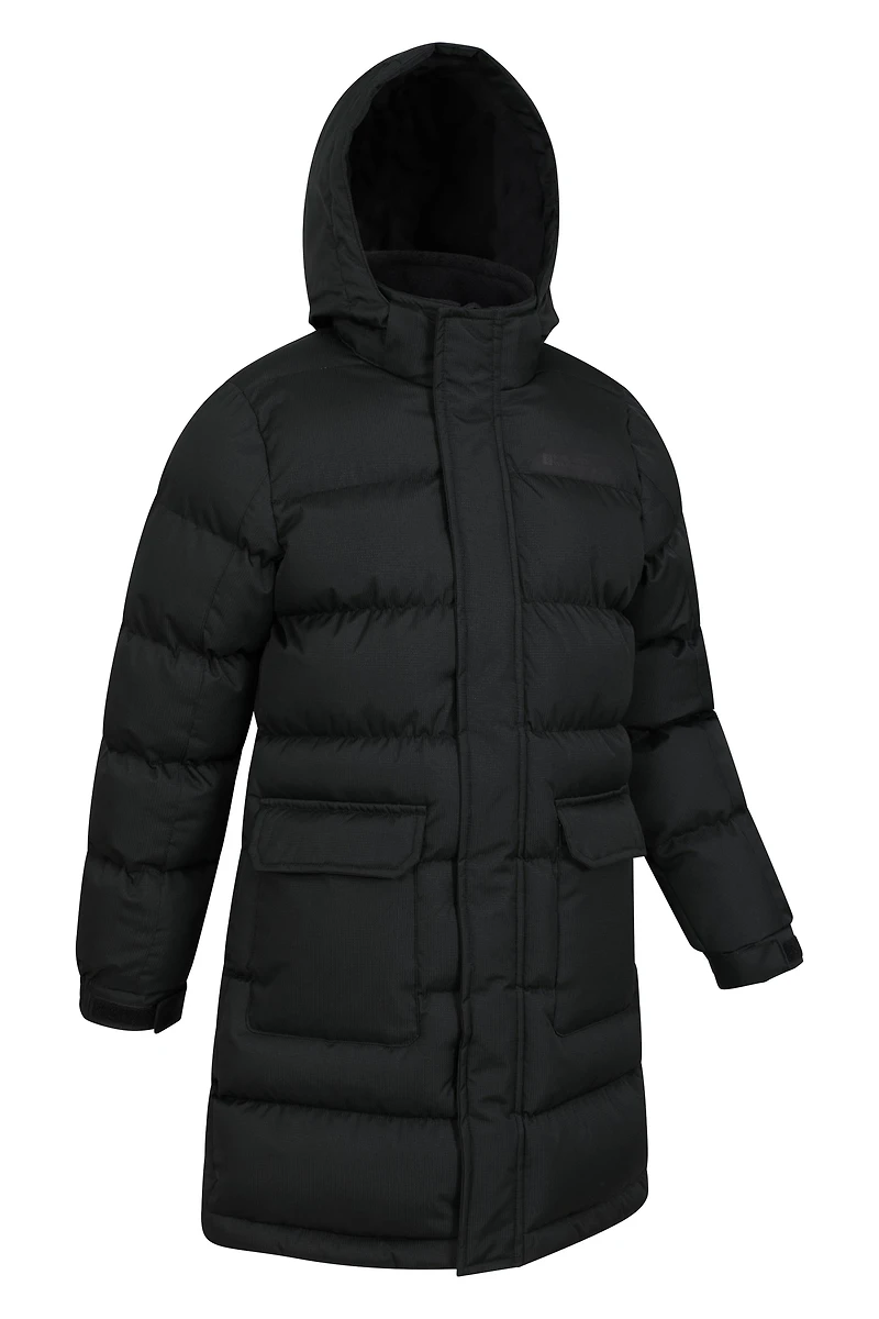 Snow Kids Water Resistant Longline Insulated Jacket