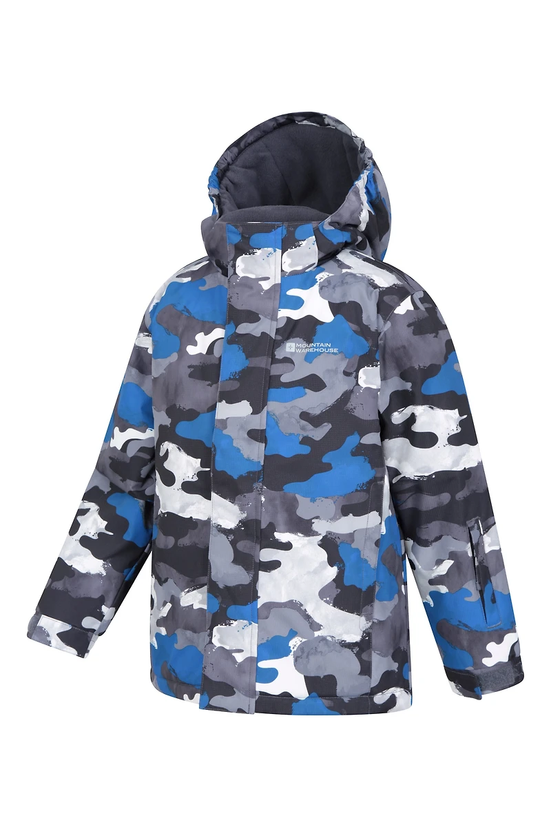 Raptor Printed Kids Snow Jacket