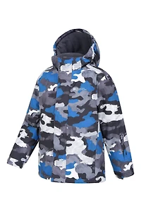 Raptor Printed Kids Snow Jacket