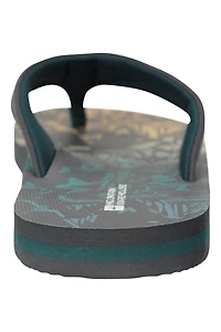 Vacation Printed Flip-Flops