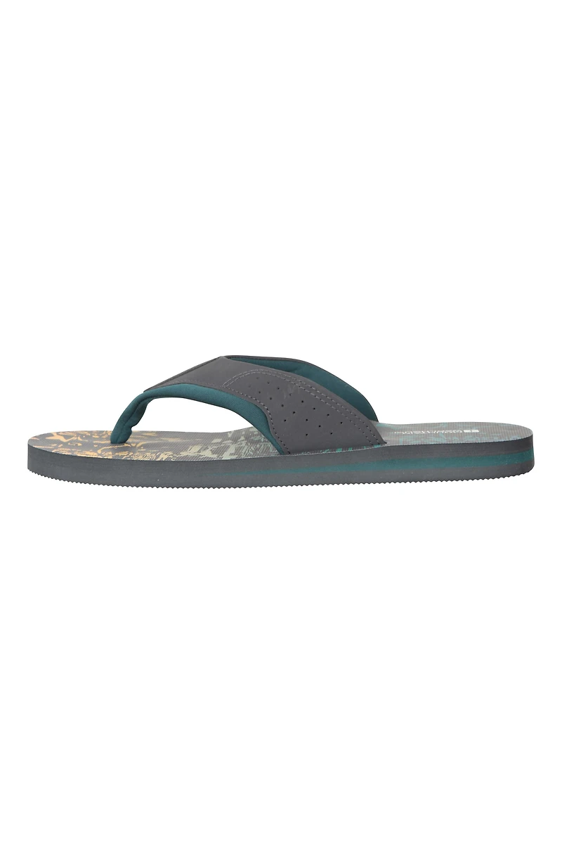 Vacation Printed Flip-Flops