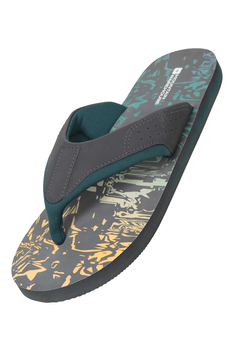 Vacation Printed Flip-Flops