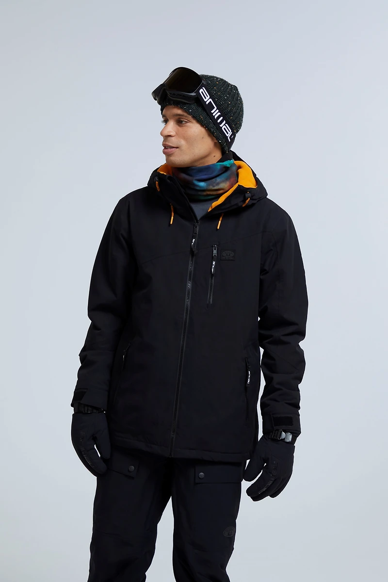 Laxx Mens Logo Snow Jacket