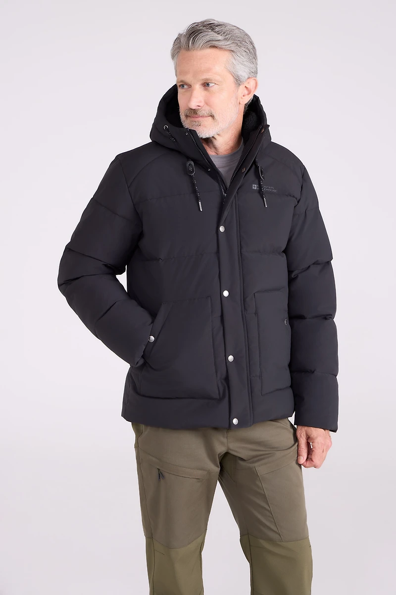 Manta Mens Sherpa Lined Insulated Jacket