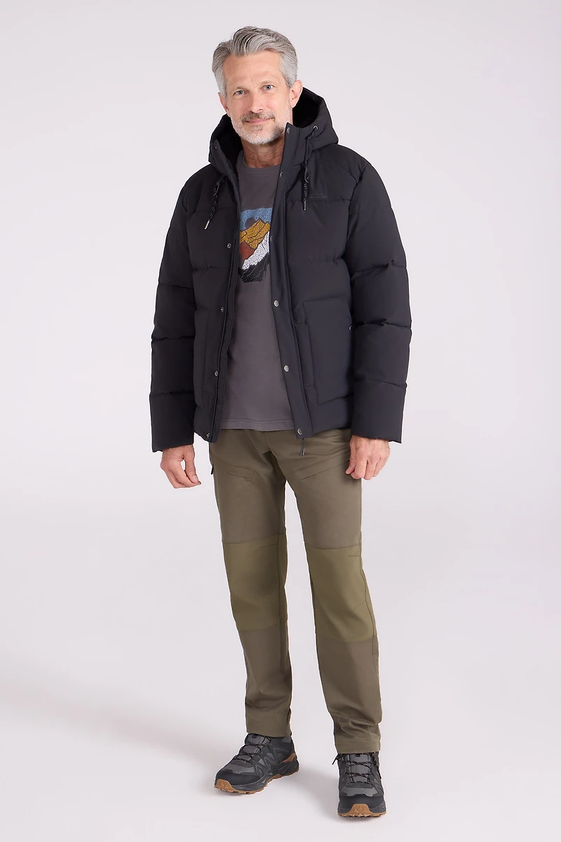 Manta Mens Sherpa Lined Insulated Jacket