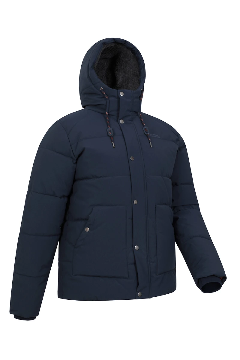 Manta Mens Sherpa Lined Insulated Jacket