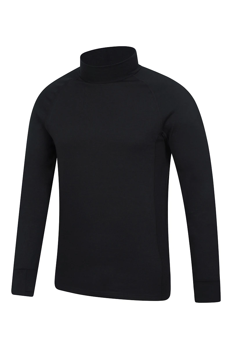 Summit Mens Merino Funnel Neck Top