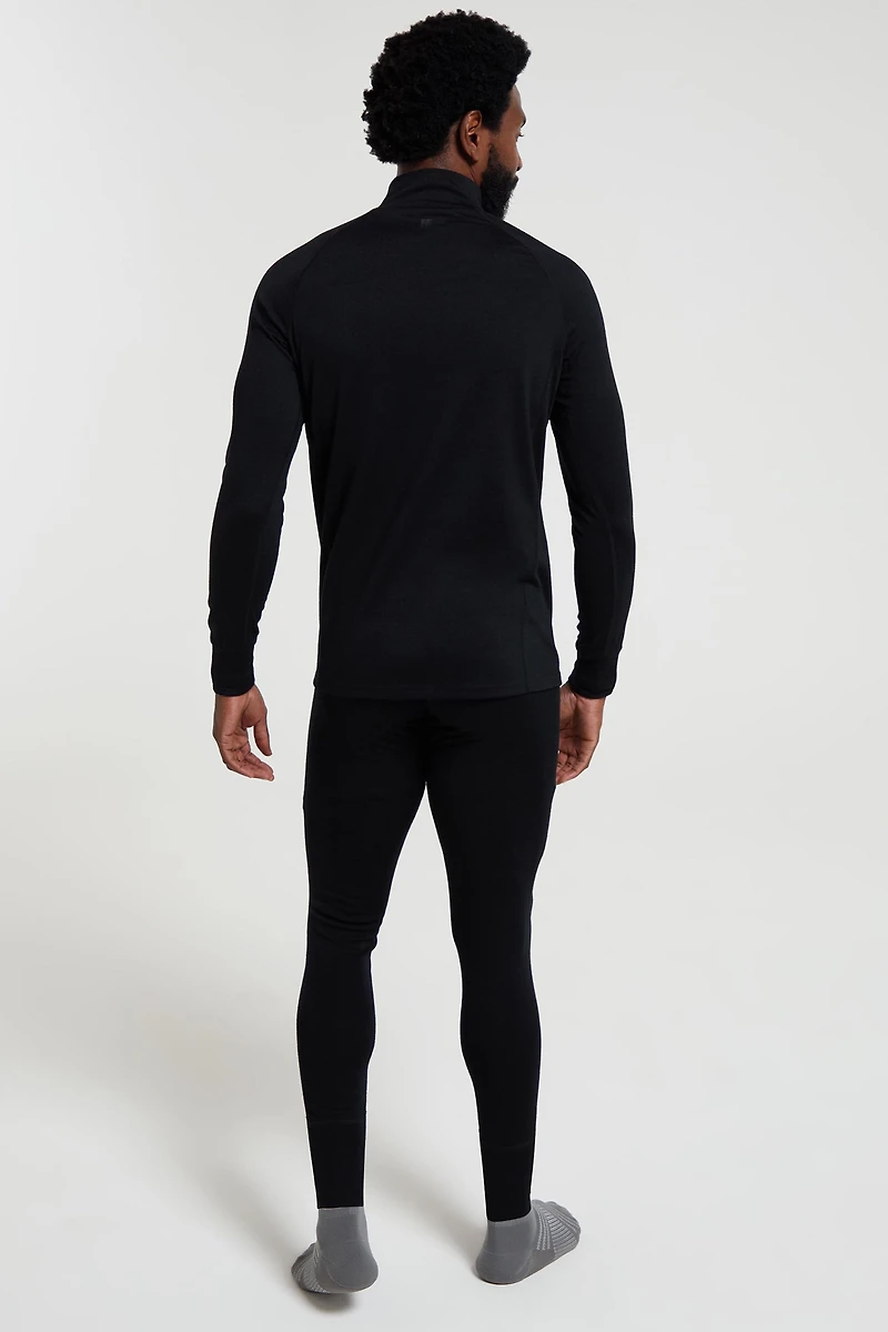 Summit Mens Merino Funnel Neck Top