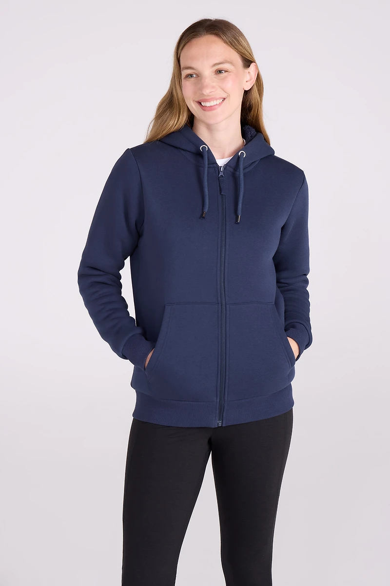 Dalton Womens Sherpa Lined Hoodie