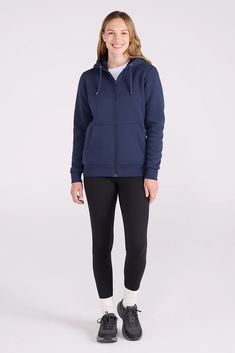 Dalton Womens Sherpa Lined Hoodie