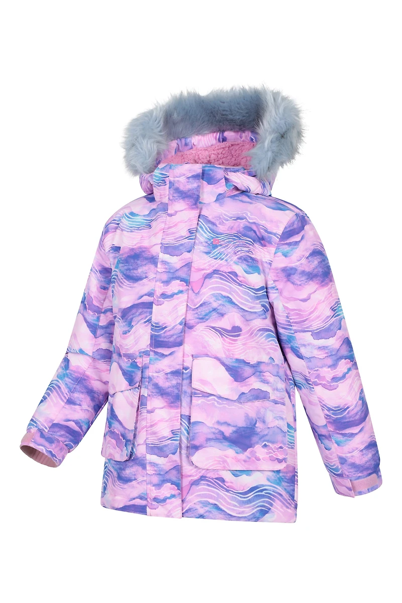 Ranger Printed Kids Water Resistant Jacket