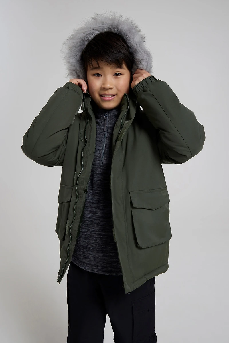 Ranger Plain Kids Water Resistant Jacket