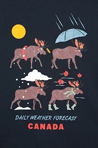 Canadian Weather Mens Cotton T-Shirt