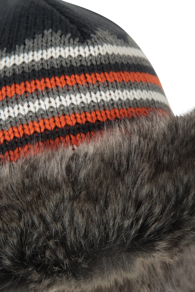 St Anton Knitted Fur Thermal Hat