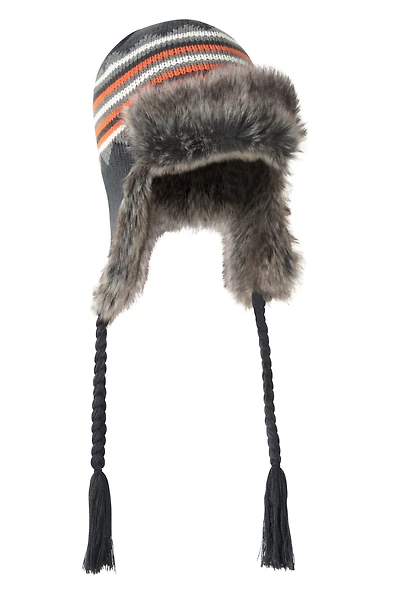 St Anton Knitted Fur Thermal Hat