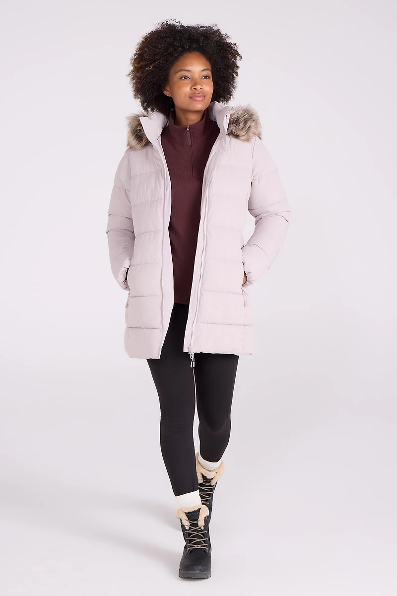 Nola Womens Long Insulated Jacket